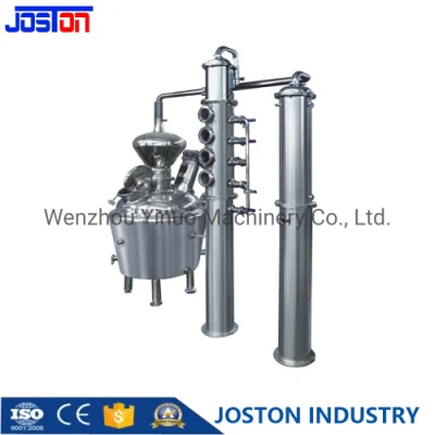 Destilador de whisky Moonshine Still Pot, equipo de destilación comercial de cobre